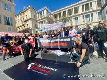 "On ne s’en sort plus", les infirmiers libéraux dans la rue à Nice