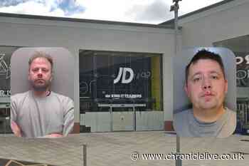Hapless Sunderland burglars jailed for botched JD Sports ram-raid at Durham retail park