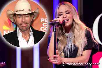 Carrie Underwood Covers Toby Keith's 'Should've Been a Cowboy'
