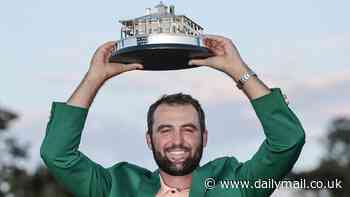 REVEALED: Scottie Scheffler's victory at the 2024 Masters draws final-round TV audience of 9.59m on CBS... 'down 20 PER CENT on last year and the lowest viewership since 2021'