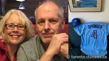 'I just started crying': Blue Jays player signs jersey for man in hospital