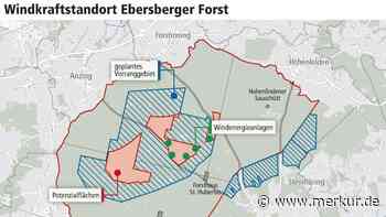 Neue Standorte, neuer Zündstoff: Windkraft-Pläne im Ebersberger Forst „schreiten voran“