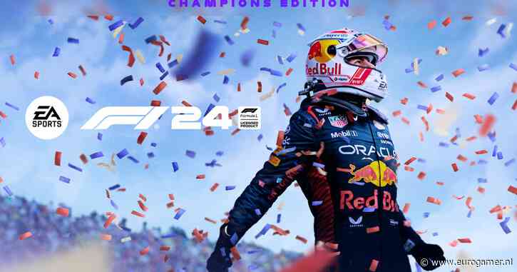 Max Verstappen staat op de cover van de EA SPORTS F1 24 Champions Edition