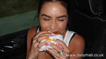 Olivia Culpo enjoys In-N-Out Burger at Coachella... after revealing the work she has had done on her face