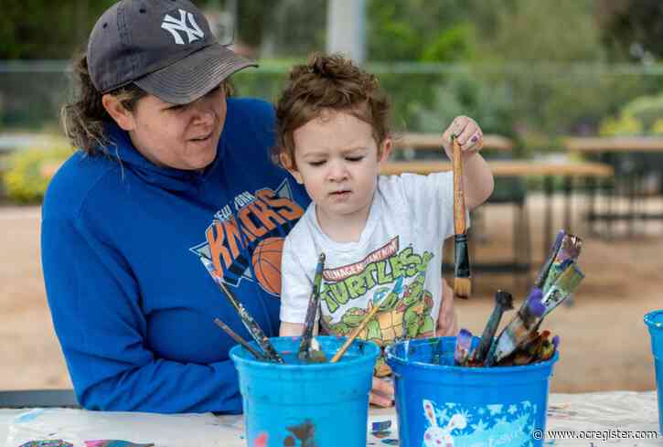 Families enjoy arts day in Mission Viejo