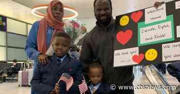 U.S. family finally reunited after escaping Sudan's yearlong civil war
