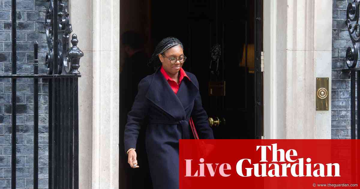 Kemi Badenoch becomes first cabinet minister to say they will vote against smoking ban bill – UK politics live