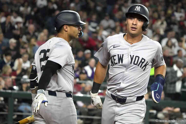 Anthony Volpe looking natural at Yankees’ lead-off spot