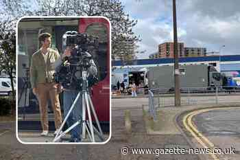Spider-Man's Andrew Garfield filming in Southend today