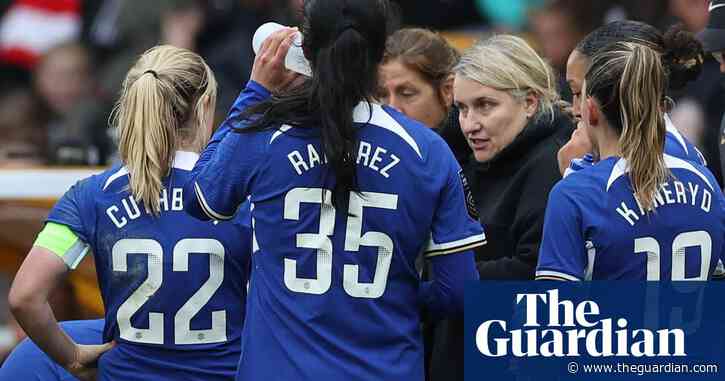 Emma Hayes claims Chelsea players’ WSL success is ‘taken for granted’