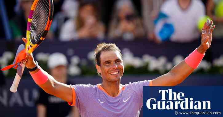 Rafael Nadal makes winning return in first round at Barcelona Open