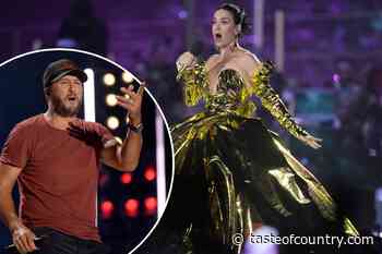 Luke Bryan Blamed for Katy Perry's Wardrobe Mishap on Live TV