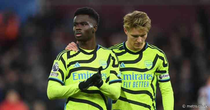 Bukayo Saka and Martin Odegaard could miss Bayern Munich v Arsenal