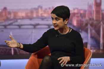 Lady Chakrabarti apologises for ‘becoming intemperate’ after shouting in chamber