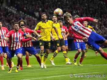 Champions, Borussia Dortmund-Atletico Madrid in campo | La diretta