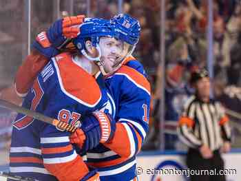 Connor McDavid has his day as Oilers 'assisting' captain hits triple digits