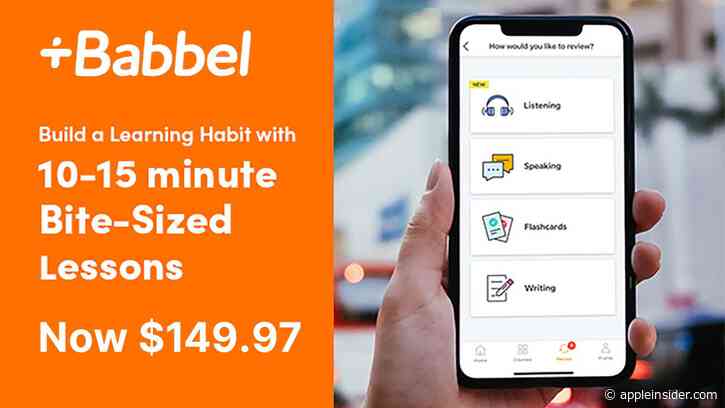 Today only: pick up a lifetime Babbel subscription for $149, a discount of $450 off retail