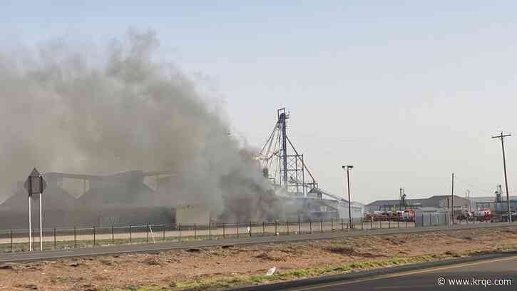 One hospitalized after peanut mill fire in Portales
