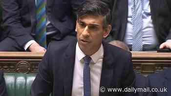Rishi Sunak tells Israeli PM Benjamin Netanyahu 'calm heads' must prevail as Middle East tensions grow following Iran's barrage of missiles and drones