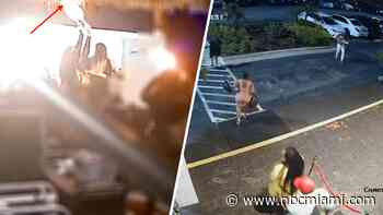 Video shows moment sparkler sets Tampa restaurant on fire