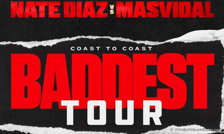 Video: Nate Diaz vs. Jorge Masvidal New York press conference live stream (6:30 p.m. ET)