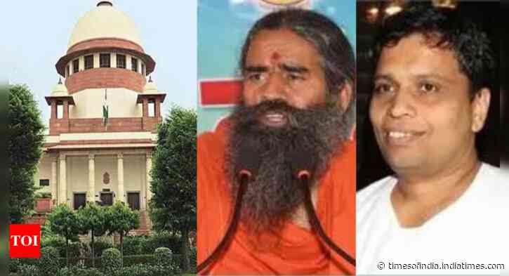 Ramdev, aide say sorry to SC, offer to issue public apology