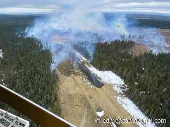 TC Energy pipeline rupture sparks wildfire near Edson, Alta.