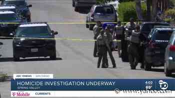 Homicide investigation underway after East County shooting