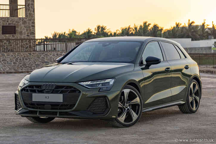 Audi A3 facelift brings new interior and kit for £32,035