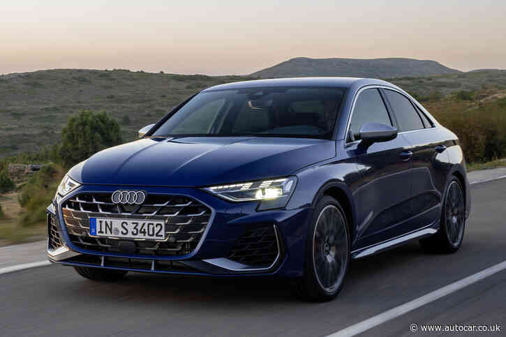 New £46,925 Audi S3 gets performance boost and RS technology