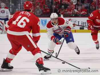 Liveblog: Canadiens lead Red Wings 3-2 in season finale