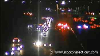 Part of I-84 East closed in East Hartford due to pedestrian crash