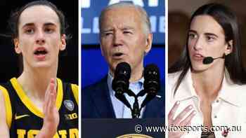 ‘Can’t be right’: Joe Biden, sports world fume at Caitlin Clark’s ‘jarring’ payday