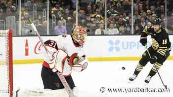 Senators surprise Bruins in regular-season finale