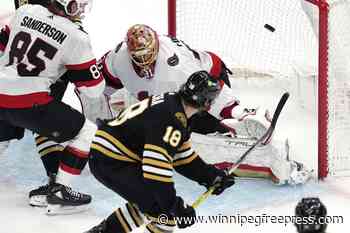 Senators beat Bruins 3-1 in regular-season finale