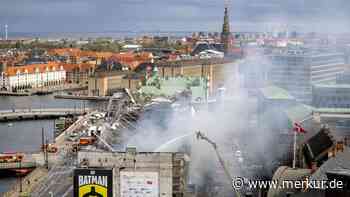 Ermittlungen nach Brand in Kopenhagens historischer Börse