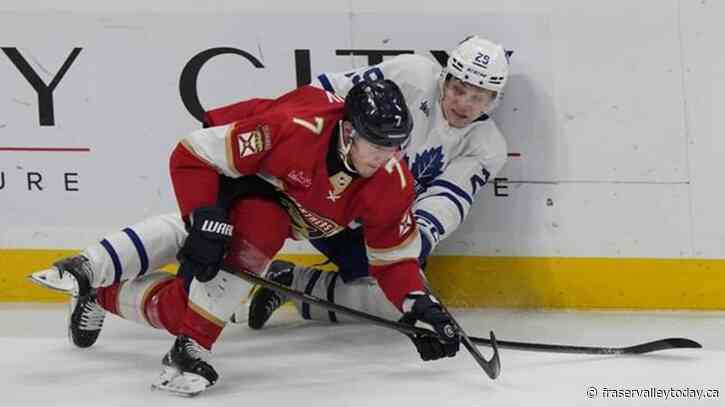 Maple Leafs to meet Bruins in first round of Stanley Cup playoffs