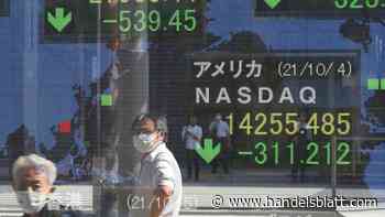 Asien Börsen: Börse in Asien gibt zum Handelsbeginn nach