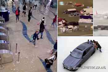 Dubai hit with 'apocalyptic' once in a generation superstorm as 18 killed by floods in Oman