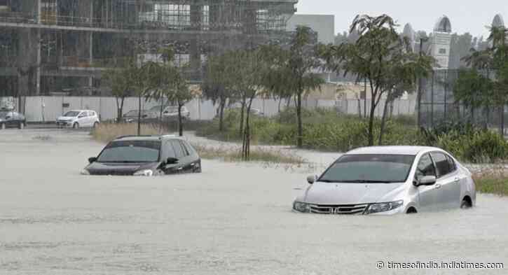 Biblical-level flooding: Chaos in Dubai; flights hit, families stranded at airport