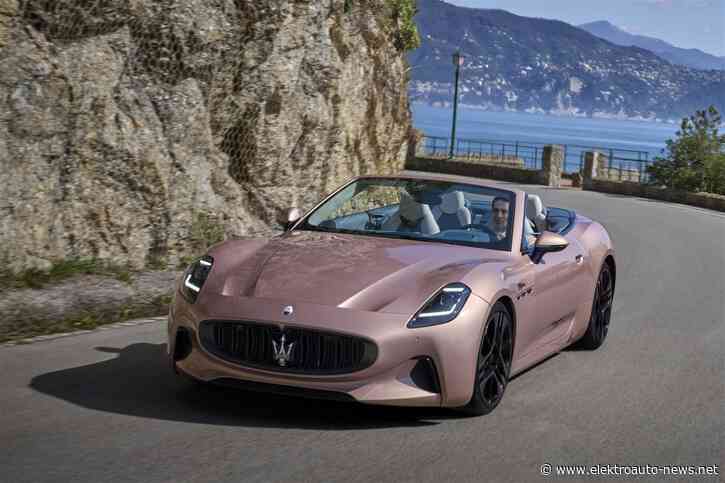 Maserati zeigt Elektro-Cabrio GranCabrio Folgore