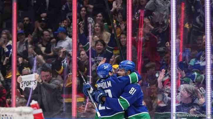 Vancouver Canucks clinch Pacific Division title ahead of playoffs