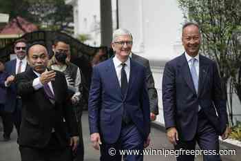 Apple CEO says company is ‘looking at’ manufacturing in Indonesia