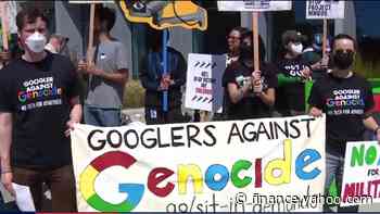 'Googlers against genocide' lead sit-ins, protests coast-to-coast at tech giant's offices