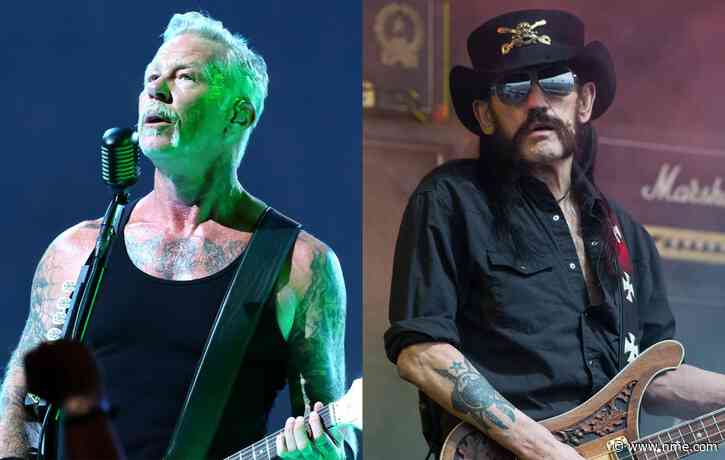 Metallica’s James Hetfield has a new tattoo with Lemmy’s ashes in it