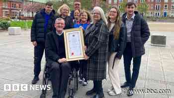 Disability champion given borough's highest honour