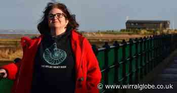 Disabled campaigner’s message to council on Hoylake beach