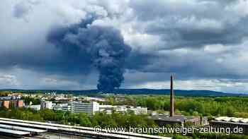 Brand in Braunschweig: Fünf verletzte Einsatzkräfte