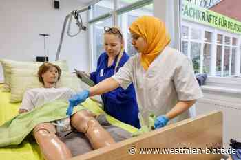 Pflegekräfte aus dem Ausland lernen in Petershagen