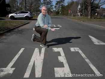 This speed bump (correction: speed hump) cost Ottawa taxpayers $16,000